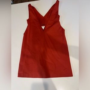 Zara orange dress